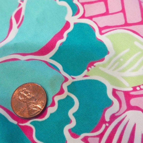 Lilly Pulitzer RARE vintage print halter style dress size 2 - Picture 4 of 16